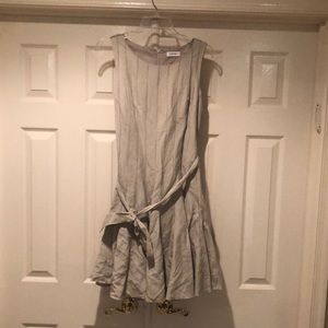 Calvin Klein dress.  Size 6. Tan.